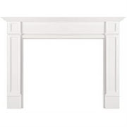 Pearl Mantels 540-56 Marshall Fireplace Mantel Surround, 56", White Paint( Pack of 2 )