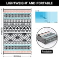 thumbnail image 7 of Waterproof Reversible Outdoor Rug, Plastic Straw Patio Camping Mat, 4'x6', 7 of 7