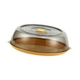 thumbnail image 4 of deevoka Round Plate Cover 28cm Multipurpose for Food Meal Preps Dish Cover yellow, 4 of 9