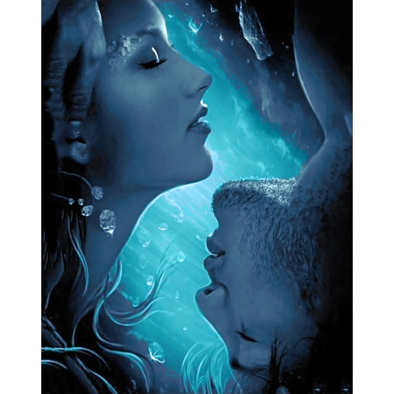 Diamond Painting for Advanced Diamond Art Lovers Submergence WD146 14.93 x 14.93 inches Square Diamond Painting Rhinestones