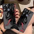 thumbnail image 2 of Funda mate para infinix HOT 20I 12 12I 11 11S 10 10I 10S PLAY 9 8 Pro POVA 3 CAMON 15 17P Funda Marvel Spiderman Venom LOGO, 2 of 5