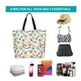 thumbnail image 6 of Cauagu Cartoon Labrador Retriever Print Women Large Capacity Tote Bag - Casual Shoulder Bag Fashion Handbag Shopping Bag Daily Bag Hobo Bags for Travel Work and Shopping, 6 of 8
