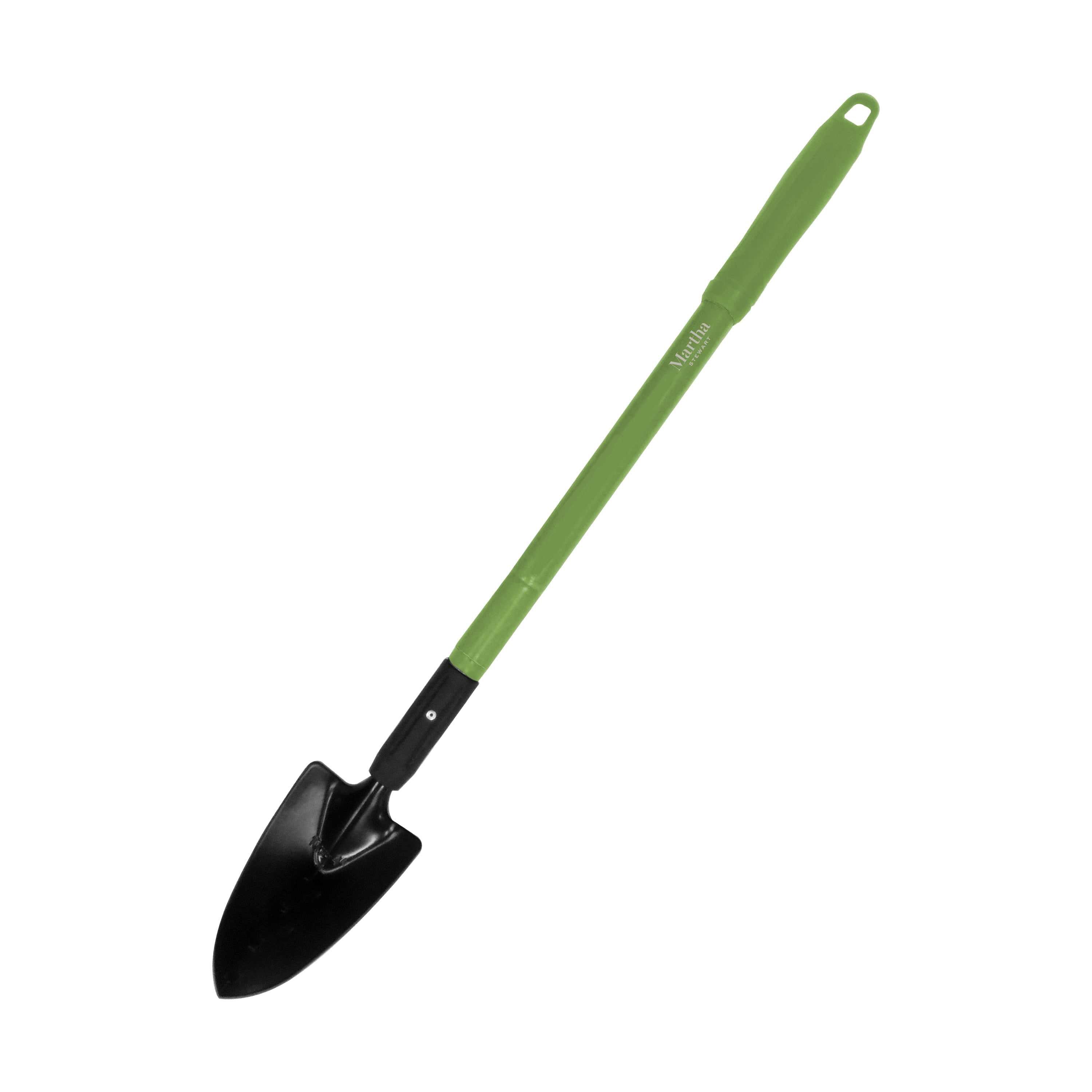 Martha Stewart MTS-TETW Telescoping Garden Trowel, Extendable with Comfort Grip Handle
