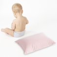 thumbnail image 4 of Flxxie 2 Pack Microfiber Soft Toddler Pillows for Sleeping, Small Kids Travel Pillows, Machine Washable, Perfect for Toddler Bed, 13" x 18", Pink, 4 of 5