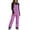 Purple Pink, variant on AzureSilk Women's Essential Insulated Ski Bibs Water Resistant Snow Pants for Skiing & Snowboarding Ski Pants Women Insulated Ski Bib Overalls Snowboarding Pants