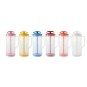 The Original MixStir Mixing Pitcher - 2 QT White Great for Baby formula, protein shakes, salad dressings and much more! Made in the USA