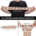 thumbnail image 3 of Arm Sleeves For Men/Women, Funny Cute Cartoon Cat Brown Sun Protection Cooling Compression Sleeves To Cover Arm, 3 of 8