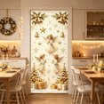 thumbnail image 2 of Christmas Moisture-resistant and Stain-resistant Door Cover, 72x36 Inch Angel Banner Ornament for Holiday Indoor Outdoor Party Decoration (Beige), 2 of 5