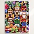thumbnail image 3 of Artesanal Soldado Navidad Imagen Diamantes Imitación Resina Cuadrada Completa, 3 of 9