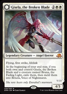 THE BROKEN BLADE X1 MINT CARD Details about   MTG ELDRITCH MOON CHINESE GISELA 