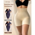 thumbnail image 6 of USEASY Shapewear Shorts for Women Tummy Control High Waist Body Shaper Thigh Slimming Butt Lifter Panties, 6 of 8