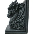 thumbnail image 2 of Pacific Giftware Gothic Dragon Bookends Midieval Book Ends, 4"D x 4.25"W x 6.25"H, Black, 2 of 7