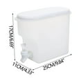 thumbnail image 3 of Gnmfd 3.5L Large Capacity Water Dispenser With Faucet Juice Cold Drink Container For Home Kitchen Party Picnic Office Beverage Serving Holiday Gathering, 3 of 9