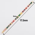thumbnail image 4 of Bracelet Mode Double Rangée Zircon style Ins K Or Bracelet Femme Recta, 4 of 5