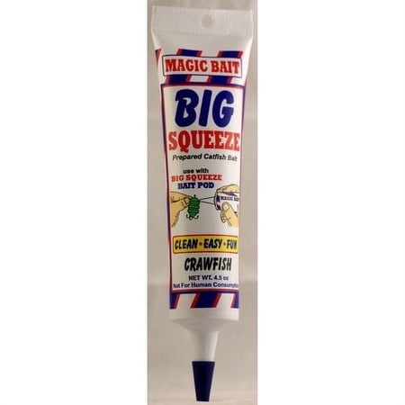 Magic Bait Big Squeeze Crawfish Tube Catfish Bait 4.5 oz