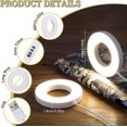 thumbnail image 6 of Ceiling Grow Lights for Indoor Plants, 192 LEDs Full Spectrum Halo LED Plant Light, with 3/9/12H Auto Timer Switch, 3 Colors,10 Dimming, Plant Lights for Small Plants, 4 Head, 6 of 7