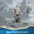 thumbnail image 6 of 1056PCS MOC Gringotts Wizarding Bank Building Blocks Set Creative Magic World Dragon Mini Model Brick Puzzle Toys Gift for Adult, 6 of 8