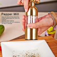 thumbnail image 4 of Pepper Grinder Salt Shaker, Kitchen Stainless Steel Salt Pepper Grinders Hand-made Adjustable, 4 of 5