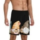 thumbnail image 2 of Fotbe Coffee Gnome (2) Pantalones Cortos de Pijama para Hombre, Ropa de Dormir, Pantalones de Pijama Cortos para Hombre-Small, 2 of 6