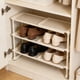 thumbnail image 5 of Estante Divisorio Ajustable para Armario Blanco Plástico Metal 14.96-25.59in Rack de Almacenamiento Extensible para Gabinetes Organización por Capas, 5 of 7