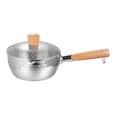 thumbnail image 1 of Japanese Saucepan with Pouring Spout Universal Soup Pot for Hotel Home Kitchen 18cm, 1 of 7