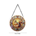 thumbnail image 3 of Guodhu Puzzle Sun Catcher Squirrel Acrylic Mixed Material 100 Pieces 8x10 Inch Window Hanging Rainbow Maker Craft Kit for Kids Adults(multicolour W), 3 of 7