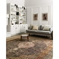 thumbnail image 2 of LOREN COLLECTION LQ-02 PLUM / MULTI - 2'-6" X 7'-6", 2 of 7