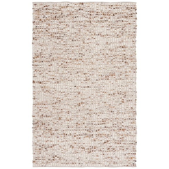 SAFAVIEH Natura Edith Distressed Area Rug, Ivory/Beige, 8' x 10'