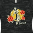 thumbnail image 4 of Inktastic Retro Hula Girl Women's T-Shirt, 4 of 5