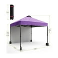 thumbnail image 3 of 10x10 Pop Up Canopy with Sidewalls for Outdoor, Portable Canopy with One Push Setup, Easy Set-Up Waterproof Tent for Outdoor Party, Sun Shade for Wedding Backyard Garden Event, 3 of 8