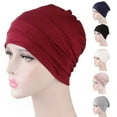 thumbnail image 4 of Comfy Chemo Cap Chemo Hats For Women Skullies Beanie Cancer Headwear Cap Under Hat Skullies Headwear for Head wrap, 4 of 19