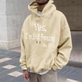 thumbnail image 1 of Sudadera con capucha para hombre, sudadera con capucha con letras estampadas, jersey de manga larga, sudadera con capucha, blusa para hombre, 1 of 4