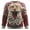 A-Red1242, variant on XIAOCHA Mens Christmas Santa Print Pullover Sweatshirt Relaxed Fit Holiday Sweatshirts