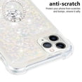 thumbnail image 5 of Funda para iPhone 11 PRO MAX con Brillo Líquido Flotante, Purpurina, Parachoques y Anillo Giratorio Soporte, 5 of 5