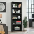 thumbnail image 3 of (2 pack) Mainstays Westley 5 Shelf Bookcase, Black Finish, 3 of 16