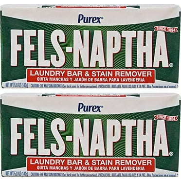 Zout Fels Naptha Laundry Soap Bar - 5.0 oz - 2 pk