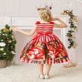 thumbnail image 3 of EIMELI Bébé Enfants Petite Fille Noël Père Noël Robe de Soirée Formelle Concours Princesse Demoiselle d'Honneur Soirée Mini Robe, 3 of 6