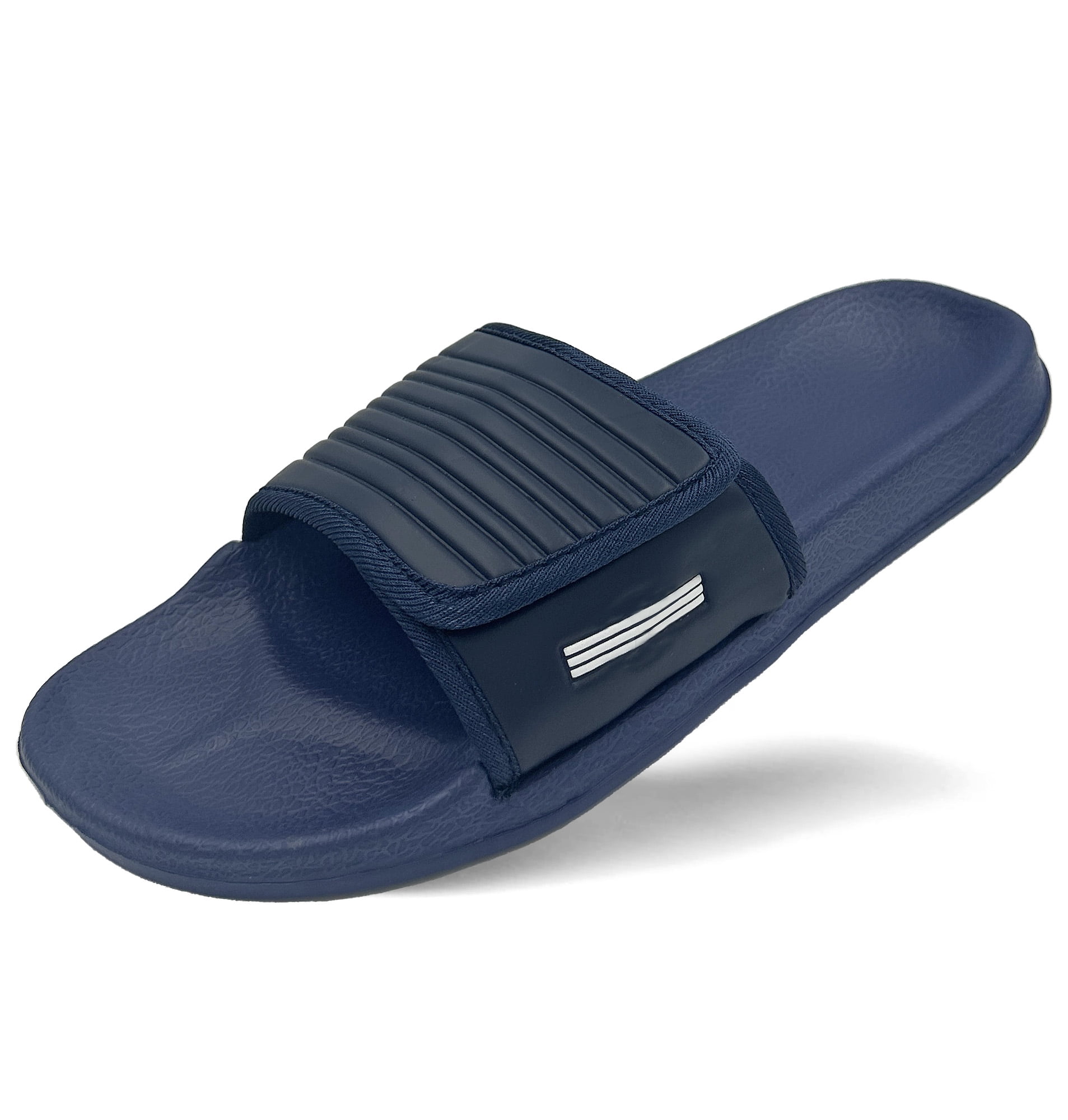 Ventana Men's Sports Slides Casual Beach Hook & Loop Summer Sandals