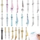 thumbnail image 2 of Bolígrafos de tinta de gel Anjetan Ancient Sword, 24 unidades en 12 estilos, 2 of 7