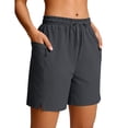 thumbnail image 4 of Neewe Shorts de Randonnée pour Femmes Séchage Rapide Légers Résistants à l'Eau Shorts Athlétiques avec Poches Extérieur Golf Actif, 4 of 8