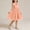 Pink, variant on DAETIROS Girls Party Dress Flower Girl Halter Tulle 3D Flower Formal Wedding Birthday Dress Coffee Brown 12M-10 Years,Size 2-3 T