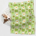 thumbnail image 6 of Naloa Avocado And Toast Dog Blanket, 3 Sizes Cat Blanket for Indoor Cats Large Medium Small Dog Gifts-Medium, 6 of 8