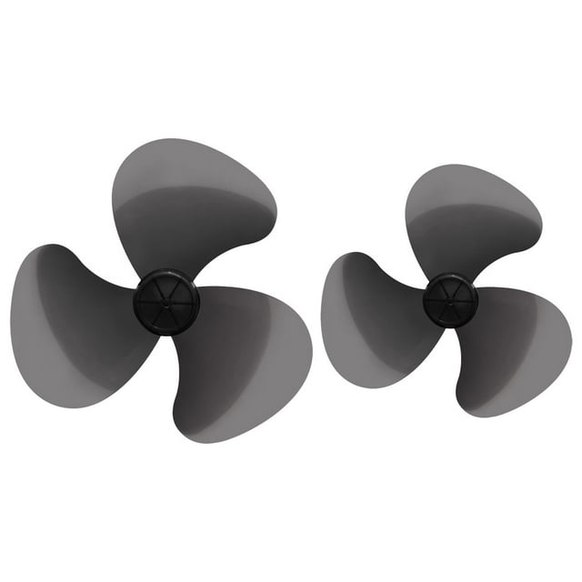 Milisten 2pcs Electric Fan Blade Replacement 3-leaves Fan Blade Standing Fan Repairing Part Supply