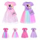 thumbnail image 2 of Vestido de encaje de algodón para niños, juego de Critters sonrientes, ropa de princesa arcoíris, ropa de moda para niños, regalos de verano, 2 of 5