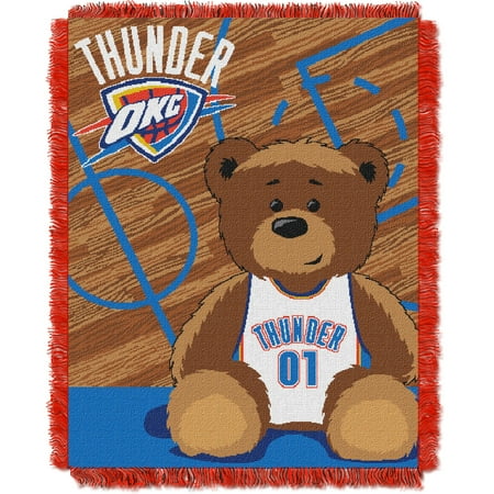 UPC: 0087918130494 | Oklahoma City Thunder The Northwest Company 36   x 46   Baby Jaquard Throw