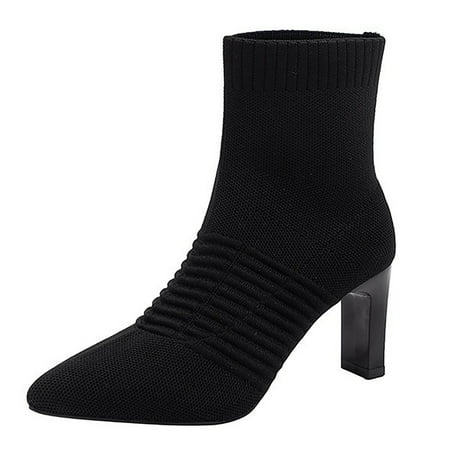 

adviicd Boot Tray Black Lace-up Combat Boots Ankle Booties for Women