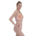 thumbnail image 4 of Daiia Beautiful Fox printed 2 piece Swimsuit Bikinis for Women High Waisted Racerback Bathing Suits Summer Tummy Control Scoop Neck Swimwear-Large, 4 of 8