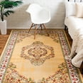 thumbnail image 3 of Rugs.Com Lucerne Collection Area Rug ‚Äì 8' x 10' Yellow Low-Pile Rug Perfect For Living Rooms, Large Dining Rooms, Open Floorplans, 3 of 9