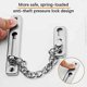 thumbnail image 3 of Cerradura de cadena de seguridad de acero inoxidable para puerta, cadenas para puertas, perno deslizante, 3 of 5