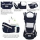 thumbnail image 4 of Ergonomic Baby Wrap Newborn Front Facing Carrier Infant Hipseat Multifunction Ergonomic Baby Wrap Breathable Newborn Front Facing Carrier#2 ANGGREK AC7347, 4 of 8